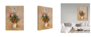 Trademark Global Odilon Redon 'Vase Of Flowers' Canvas Art - 32" x 24"